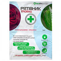 Рятівник ТРОЯНДИ (інсектицид+добриво+прилипач) 3мл+11мл на 10л/2сотки