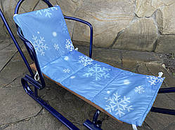 Матрац для санок універсальний Блакитний ORG