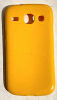 Силиконовый чехол для Samsung i8262 Galaxy Core Orange