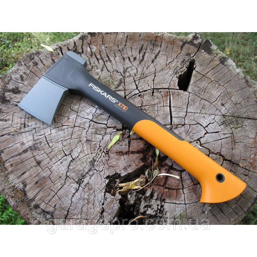Універсальна сокира для дрів та гілок Fiskars X7 XS (1015618)