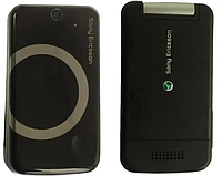 Корпус для Sony Ericsson T707 Black-Silver