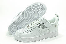 Білі кросівки Nike Air Force 1 '07 Lv8 Utility унісекс, фото 5