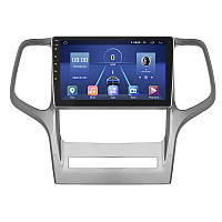 Штатна магнітола Lesko для Jeep Grand Cherokee IV (WK2) 2010-2013 екран 9" 4/64Gb 4G Wi-Fi GPS Top