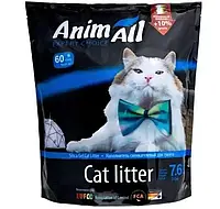 Силикагелевый наполнитель AnimAll Кристаллы аквамарина, для кошек, 7.6 л (3.2 кг)