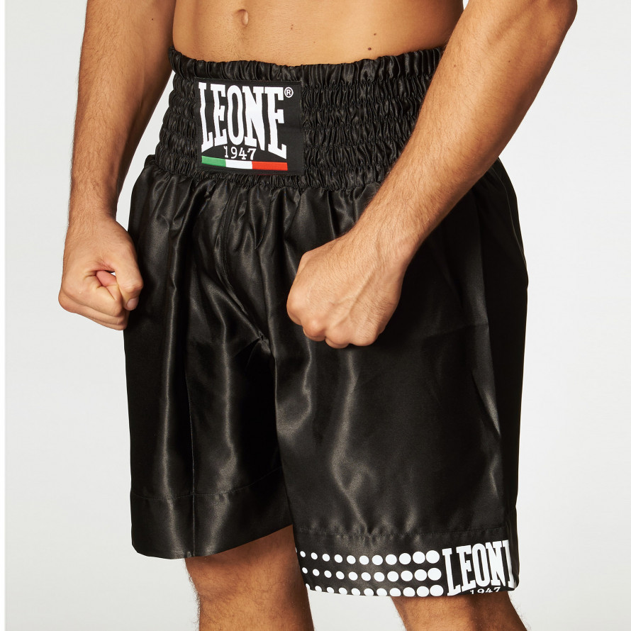 Шорти боксерські Leone Boxing Black XL - фото 1 - id-p1803788571