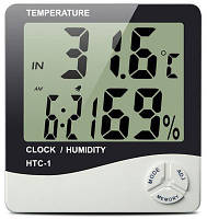Цифровой термометр часы гигрометр LCD 3 в 1