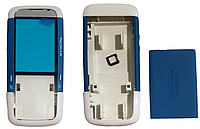 Корпус для Nokia 5700 white-blue