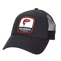 Кепка Simms Bass Patch Trucker Black