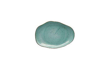 Блюдце Lubiana Stone age decor 12,5 см бірюзове 4613-6630L