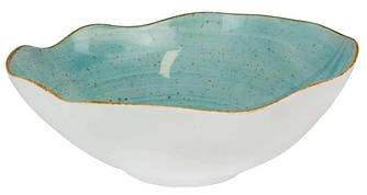 Салатник Lubiana Stone age decor 28,5 см бірюзовий 628-6630L