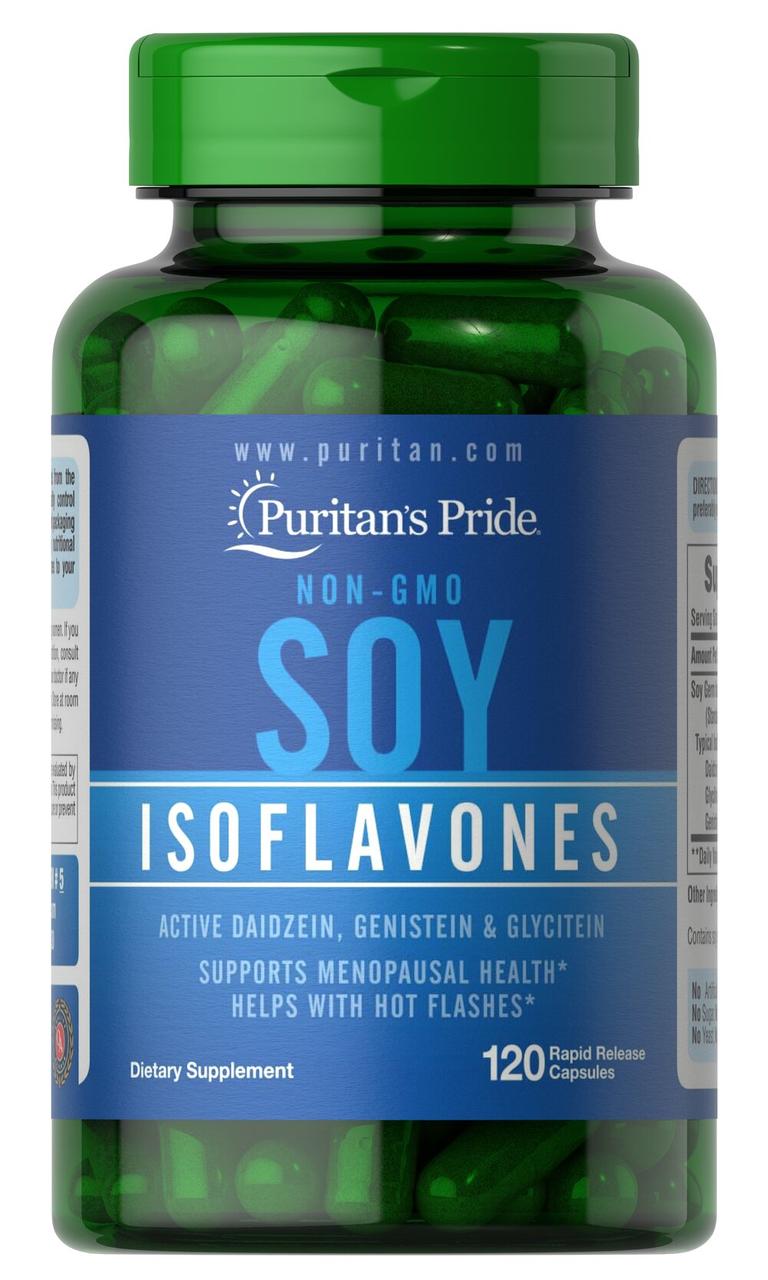Соєві ізофлавони, Soy Isoflavones, Puritan's Pride, 750 мг, 120 капсул