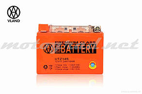 Акумулятор 12V 11.2А гелевий VLAND (150x85x110 мм, помаранчевий, mod: UTZ14S) АКБ