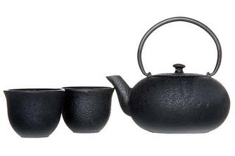 Заварювальний чайник і 2 чашки Cosy&Trendy Teapot 550 мл/150 мл (чорний) 5984060