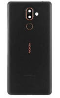 Задняя крышка Nokia 7 Plus (TA-1046) with fingerprint scanner black (Original)