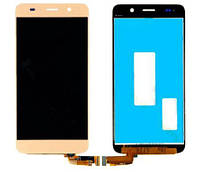 LCD Huawei Y6 2015 with touch screen gold