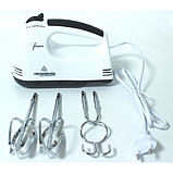 Потужний побутовий міксер із чашею Crownberg CB-7321 Білий 300W, фото 5