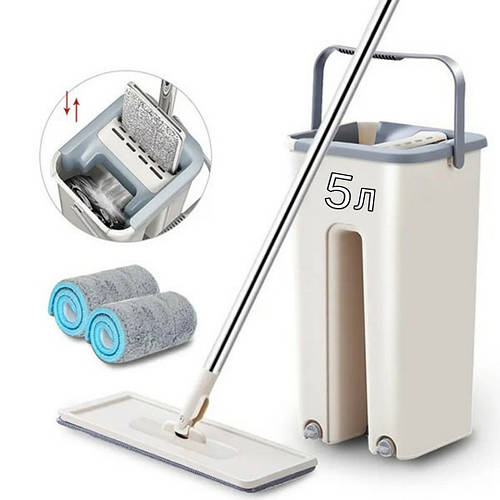 Набор 5л ведро со шваброй с отжимом Scratch Cleaning Mop G3 Small ...