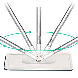 Набір 5 л відро зі шваброю з відтискачем Scratch Cleaning Mop G3 Small швабра стрічка з відром для миття підлоги, фото 5