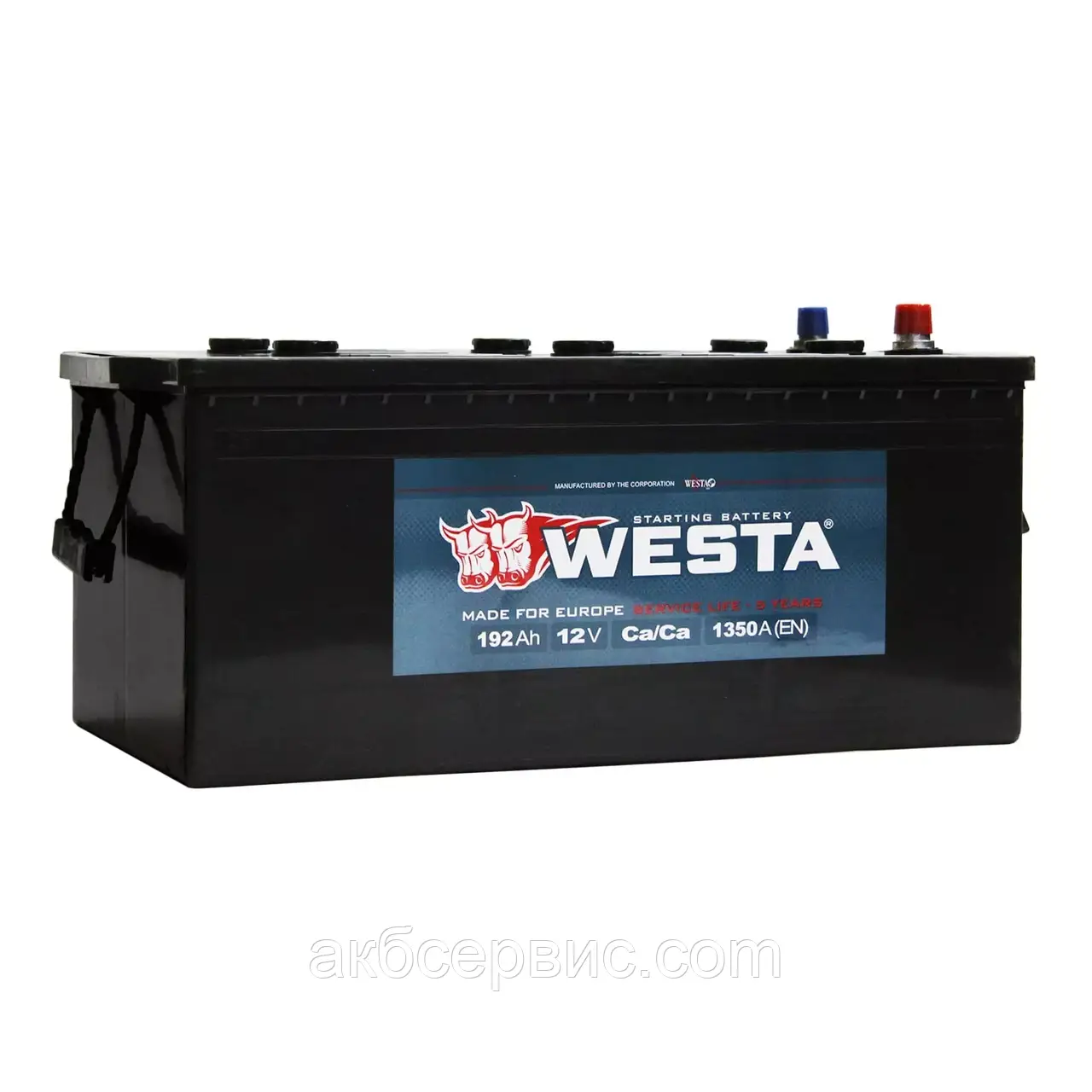 Акумулятор автомобільний Westa 6CT-192 Аз Premium, фото 1