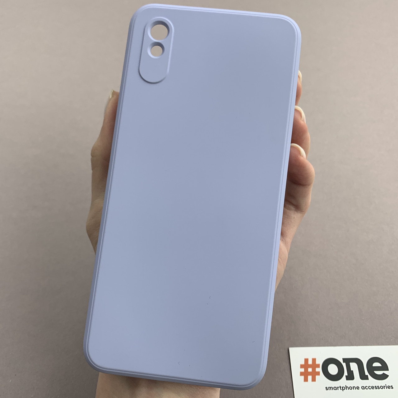 Чохол для Xiaomi Redmi 9A накладка з мікрофіброю всередині на сяомі редмі 9а бузковий q5c