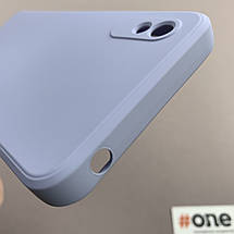 Чохол для Xiaomi Redmi 9A накладка з мікрофіброю всередині на сяомі редмі 9а бузковий q5c, фото 5
