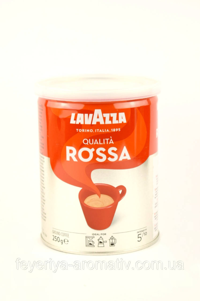 Кава мелена Lavazza Rossa 250г ж/б (Італія)