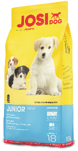 Сухий корм Josera JosiDog Junior для цуценят усіх порід від 2 місяців, домашня птиця та мідії 18 кг