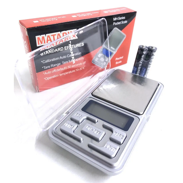 Ваги ювелірні Matarix MX-460 (ART.6730) кишенькові на 100 г (0.01 г), фото 1