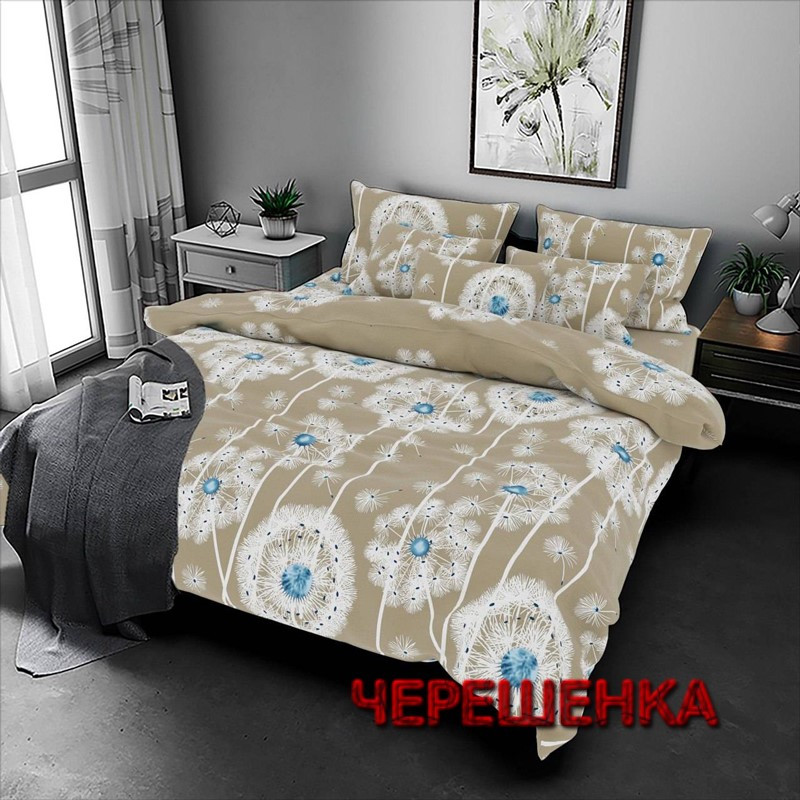 Ткань для постельного белья Бязь "Gold" Lux GL8029khaki (50м ...