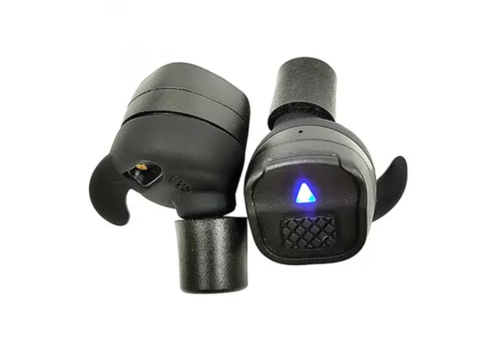 Тактичні активні беруші EARMOR M20T з функцією Bluetooth Black edition із зарядним кейсом