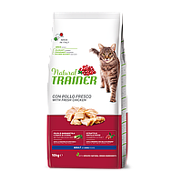 Сухий корм для кішок із свіжою курятиною Трейнер Trainer Natural Super Premium Adult with Fresh Chicken 10кг