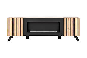 TV тумба LIAM з біокаміном ASM