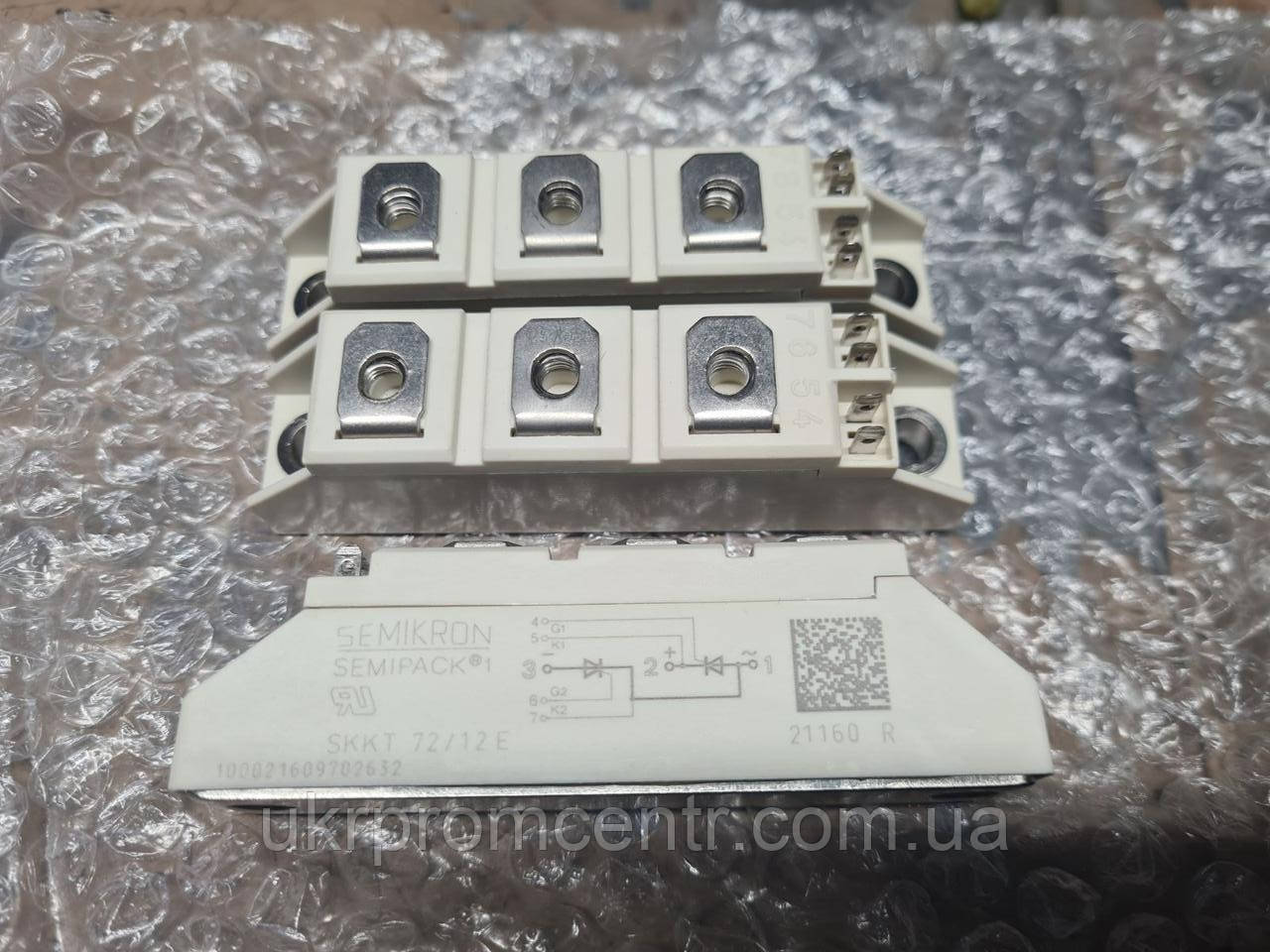 Модулі силові тиристорні SKKT72/12E