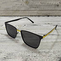 Модні чоловічі сонцезахисні окуляри wayfarer чорні поляризаційні сонячні окуляри Стильні молодіжні окуляри для чоловіків