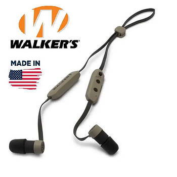 Активні беруші навушники для стрільби Walker's Flexible Neck Ear Bud, NRR 29dB