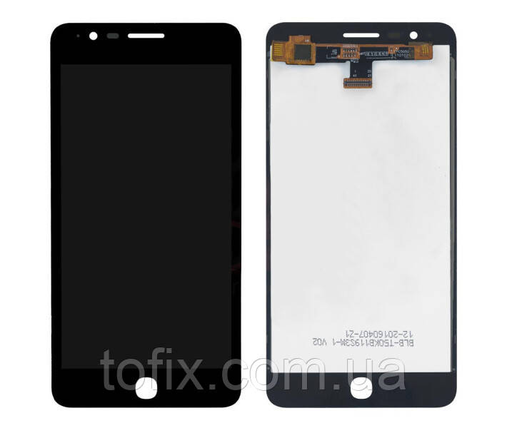 Дисплей Alcatel One Touch Pop Up (6044D) із сенсором, чорний, оригінал