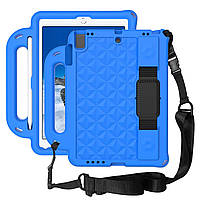 Чехол STR EVA с ремнём для ношения на плече и подставкой для Apple iPad Air 2 (9.7" экран) Blue