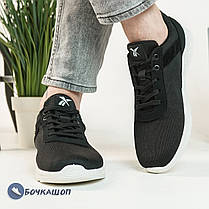 Чоловічі кросівки по доступній ціні, чорного кольору, фото 4