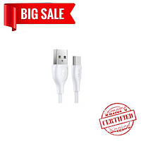 USB кабель Remax RC-160m micro USB white