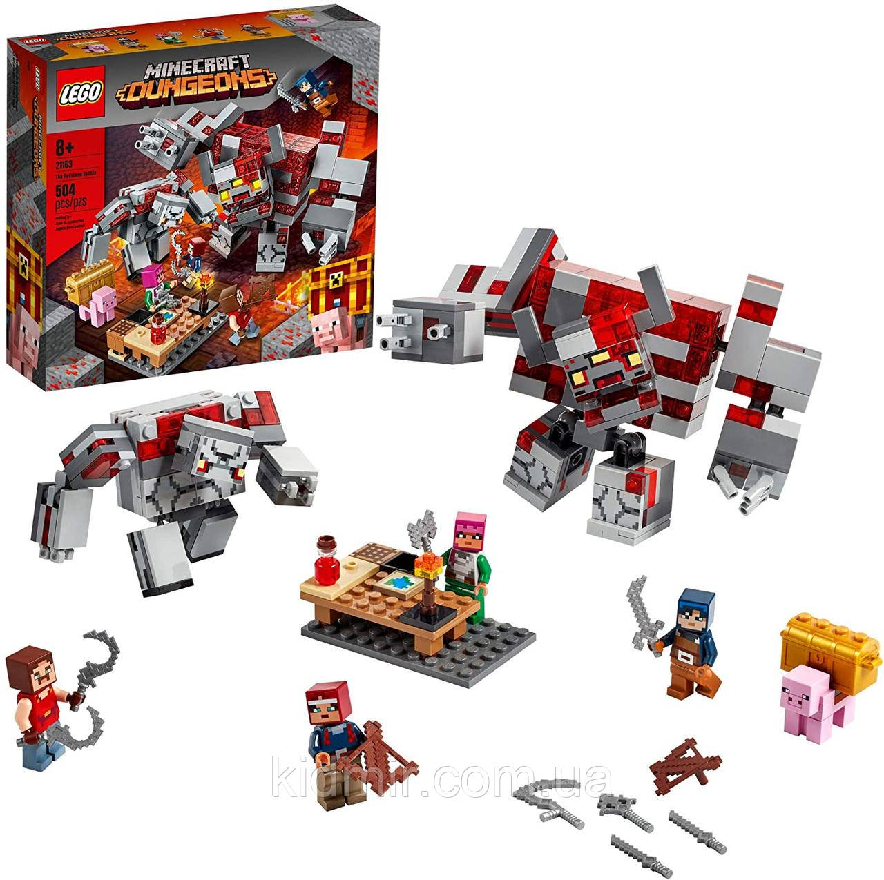 LEGO Minecraft 21163 Битва за червону пил