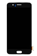 Модуль (сенсор + дисплей) OnePlus 5 black (Oled)