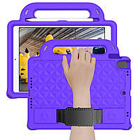 Чехол STR EVA с ремнём для ношения на плече и подставкой для Apple iPad Air 2 (9.7" экран) Purple