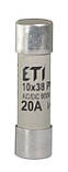 Корпус запобіжника EFH 10 DC 1p + Плавка вставка (запобіжник) CH10x38 gR 20A/900V AC/DC, фото 2