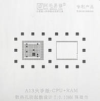 Трафарет Amaoe BGA CPU-A13 0.10mm