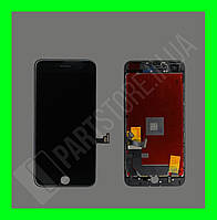Дисплей iPhone 7 Plus (5.5 in) Black Original 100% с рамкой (восстановленное стекло, Sharp / Toshiba)