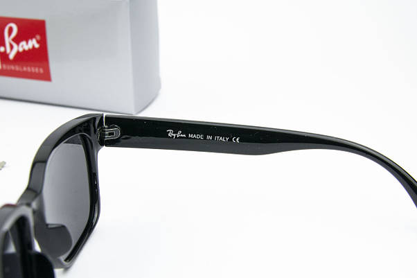 Сонцезахисні окуляри RAY BAN поляризаційні антивідблискові UV400 (арт. RB2101) черные, фото 6