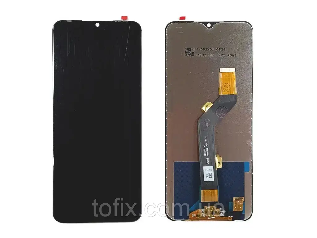 Дисплей INFINIX Hot 10 Play (X688C) / 11 Play (X688B) із сенсором, чорний, оригінал