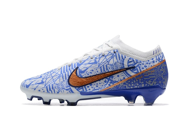 Бутсы Nike Air Zoom Mercurial Vapor 15 FG Elite FG CR7 white/blue