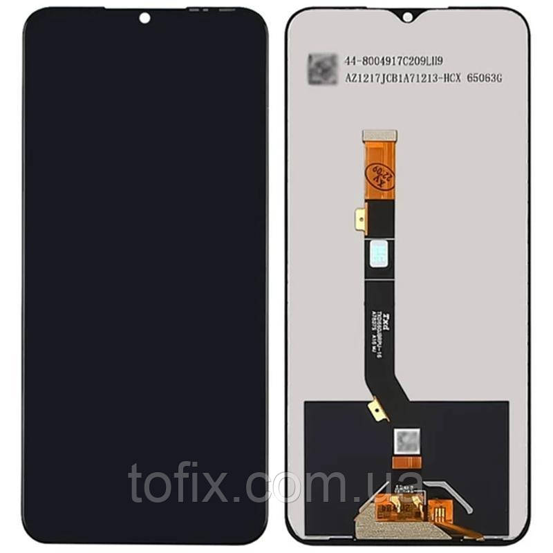 Дисплей INFINIX Hot 11 із сенсором, чорний, оригінал