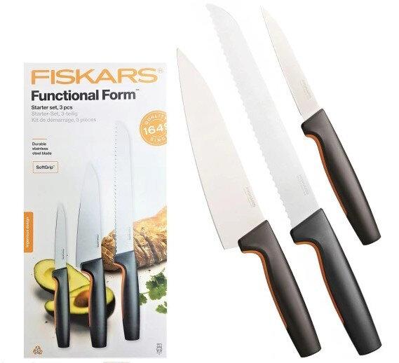 Набір кухонних ножів Fiskars Functional Form (1057559)